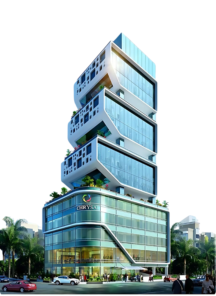 Artist's impression of Spire Tower in Vashi
