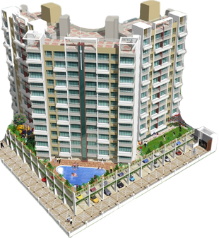 Artist's impression of Juhi Greens in Nerul, Navi Mumbai