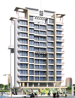 Artist's impression of Meghna Heights in Kharghar, Navi Mumbai